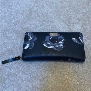 Kate Spade Night Roses Continental Wallet